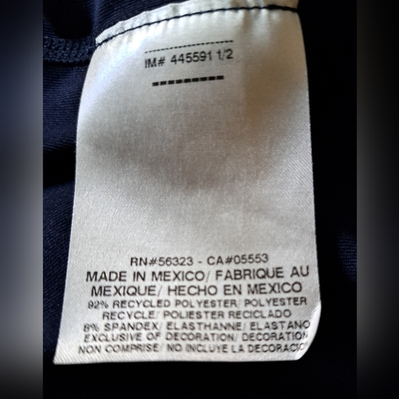 men's NIKE dri-fit T-SHIRT navy blue DRI-FIT - Picture 5 of 5